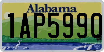 AL license plate 1AP5990