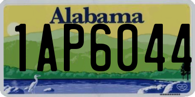 AL license plate 1AP6044