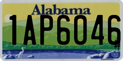 AL license plate 1AP6046
