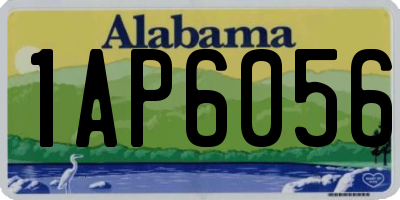 AL license plate 1AP6056