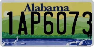 AL license plate 1AP6073