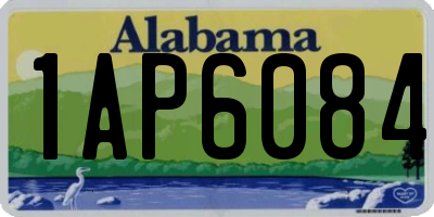AL license plate 1AP6084