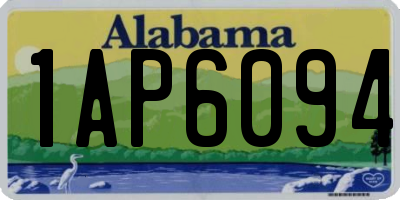 AL license plate 1AP6094