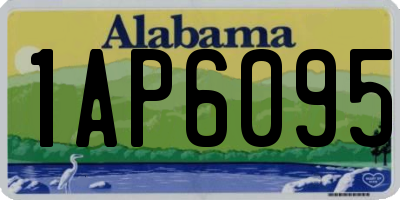 AL license plate 1AP6095