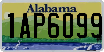 AL license plate 1AP6099