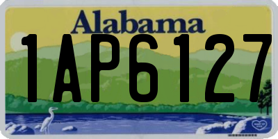 AL license plate 1AP6127