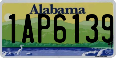 AL license plate 1AP6139