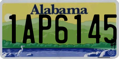AL license plate 1AP6145
