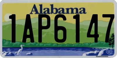 AL license plate 1AP6147