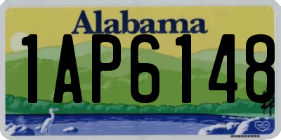 AL license plate 1AP6148