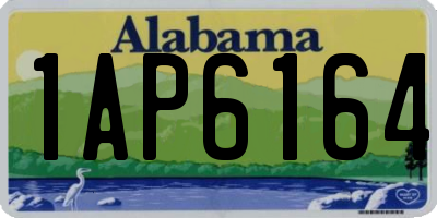 AL license plate 1AP6164
