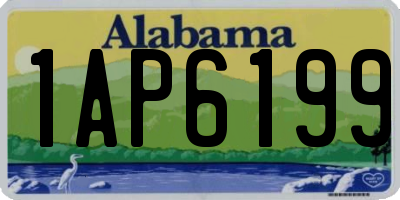 AL license plate 1AP6199