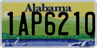 AL license plate 1AP6210