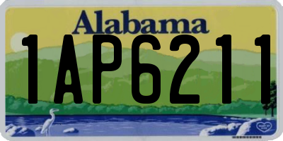 AL license plate 1AP6211