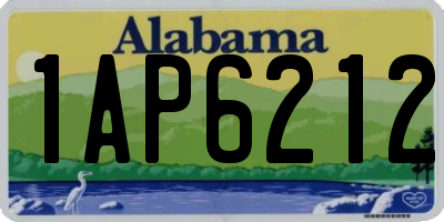 AL license plate 1AP6212