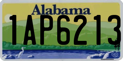AL license plate 1AP6213
