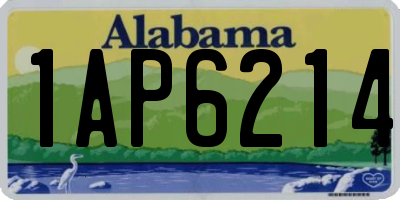 AL license plate 1AP6214