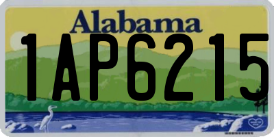 AL license plate 1AP6215