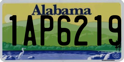AL license plate 1AP6219