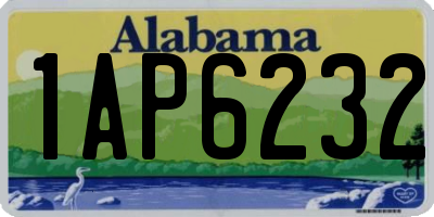 AL license plate 1AP6232
