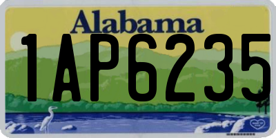 AL license plate 1AP6235