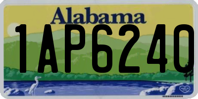 AL license plate 1AP6240