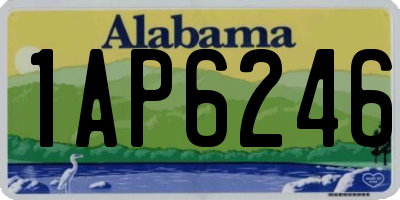 AL license plate 1AP6246
