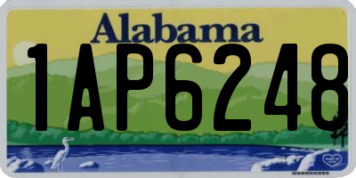 AL license plate 1AP6248