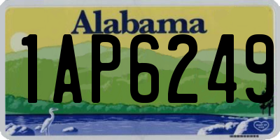 AL license plate 1AP6249