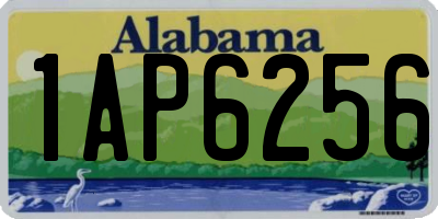 AL license plate 1AP6256