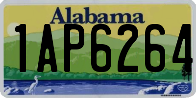 AL license plate 1AP6264