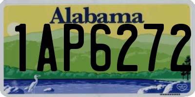 AL license plate 1AP6272