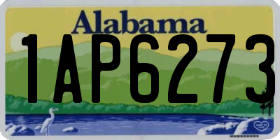 AL license plate 1AP6273