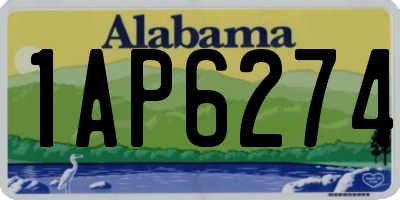 AL license plate 1AP6274