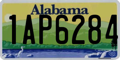 AL license plate 1AP6284