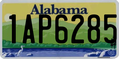 AL license plate 1AP6285