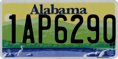 AL license plate 1AP6290
