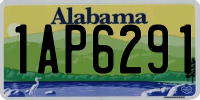 AL license plate 1AP6291