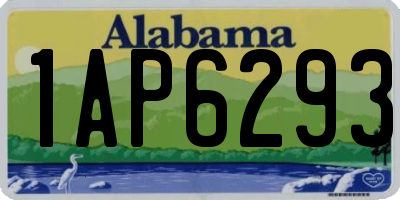 AL license plate 1AP6293