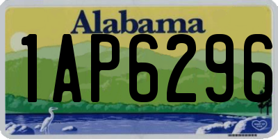 AL license plate 1AP6296