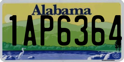 AL license plate 1AP6364