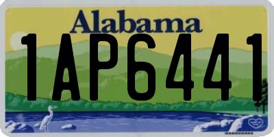 AL license plate 1AP6441