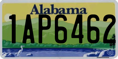 AL license plate 1AP6462