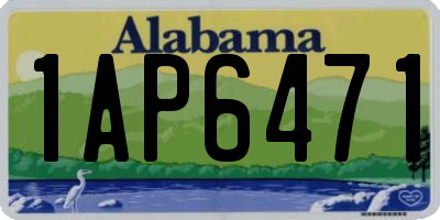 AL license plate 1AP6471