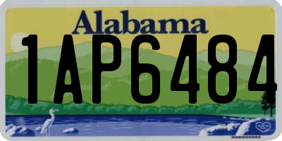 AL license plate 1AP6484