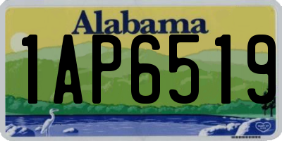 AL license plate 1AP6519