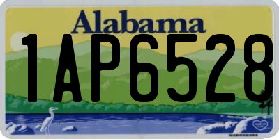 AL license plate 1AP6528