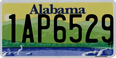 AL license plate 1AP6529