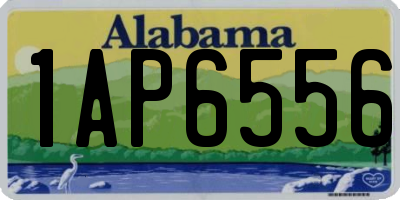 AL license plate 1AP6556