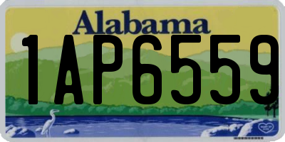 AL license plate 1AP6559